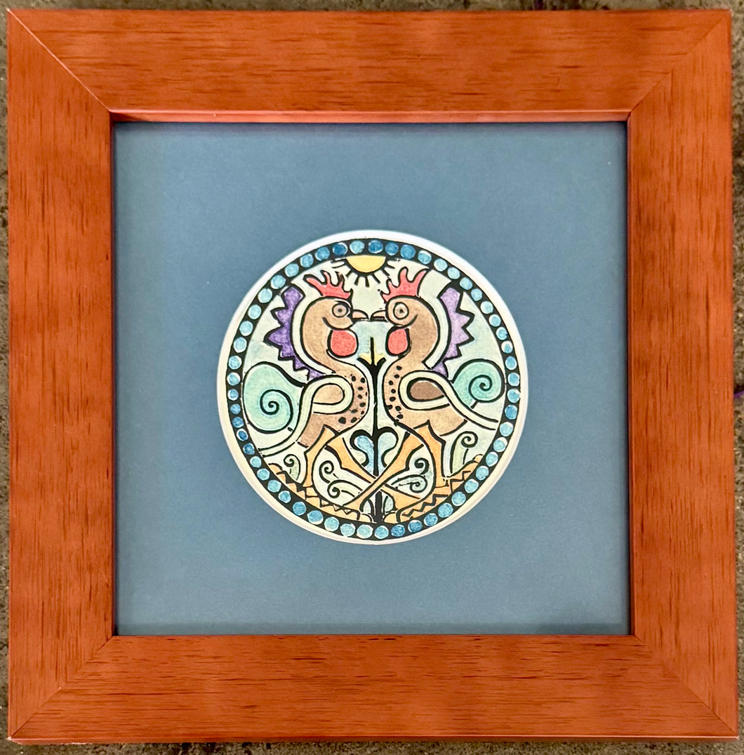 Roosters Medallion